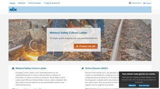 Webtool Veiligheidsladder | Home