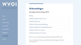 Arbocatalogus - WVOI