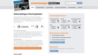 Arbocatalogus thermoplasten